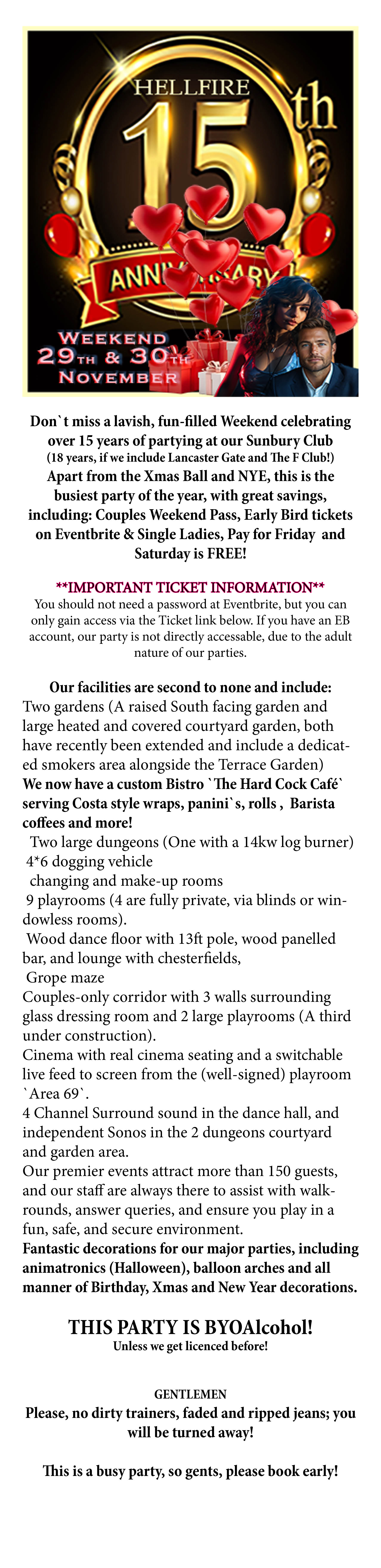 Happy Hours, details and tickets